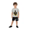 Batman Graphic Tee & Contrast Shorts 2-Piece Set