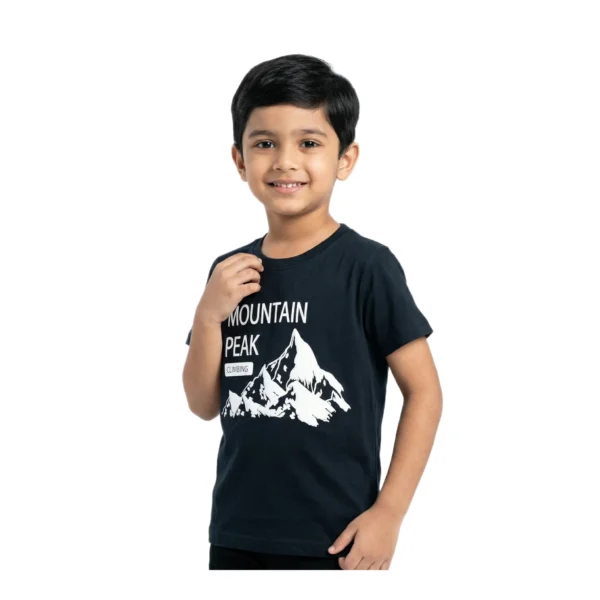 Black Mountain Peak Graphic T-Shirt