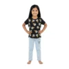 Black & Blue Ice Cream Print 2-Piece Set