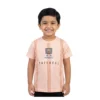Peach Ribbed Honest Faithful Graphic T-Shirt