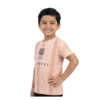 Peach Ribbed Honest Faithful Graphic T-Shirt