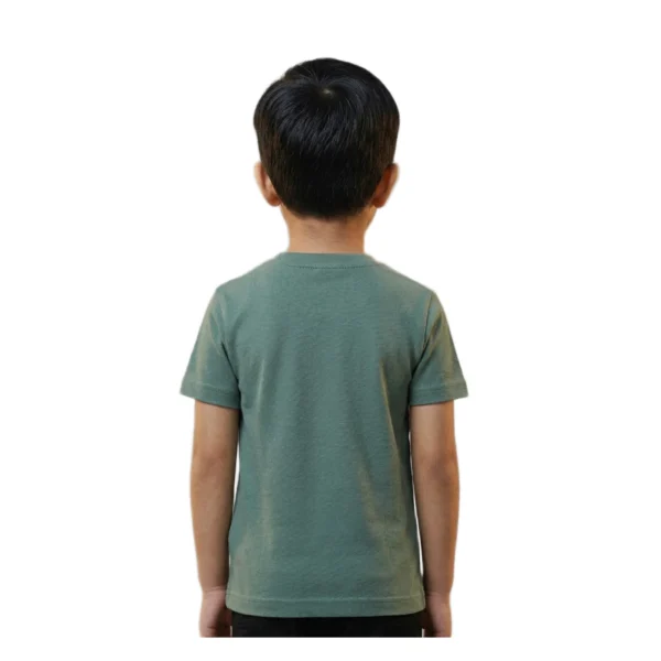 Pine Green Striped "33" Graphic T-Shirt