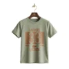 Pine Green Striped "33" Graphic T-Shirt