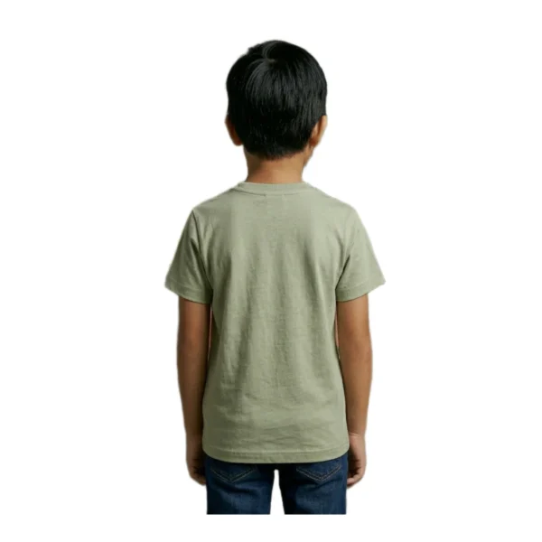 Pine Green Striped "33" Graphic T-Shirt
