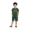 Heartbeat Graphic Tee & Matching Shorts 2-Piece Set