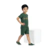 Heartbeat Graphic Tee & Matching Shorts 2-Piece Set (Model Image 2) Heartbeat Graphic Tee & Matching Shorts 2-Piece Set