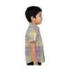 Multicolor Pastel Check Half-Sleeve Casual Shirt