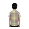 Multicolor Pastel Check Half-Sleeve Casual Shirt
