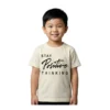 Stay Positive Thinking Cream Half-Sleeve T-Shirt