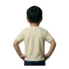 Stay Positive Thinking Cream Half-Sleeve T-Shirt