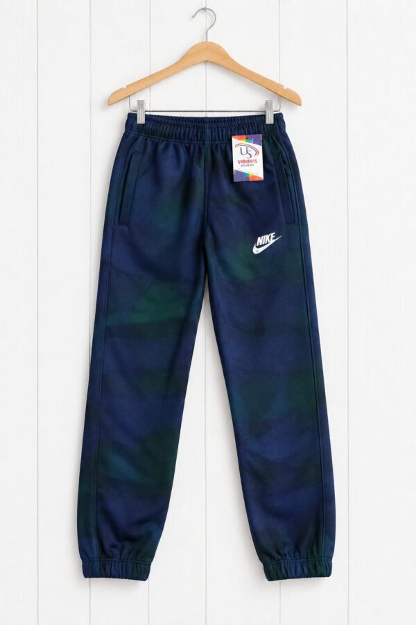 Kids' Quilted Jogger Trousers – Elastic Waist Sweatpants with Contrast Side Piping, Side Pockets & Cuffed Ankles (Multiple Colors)
