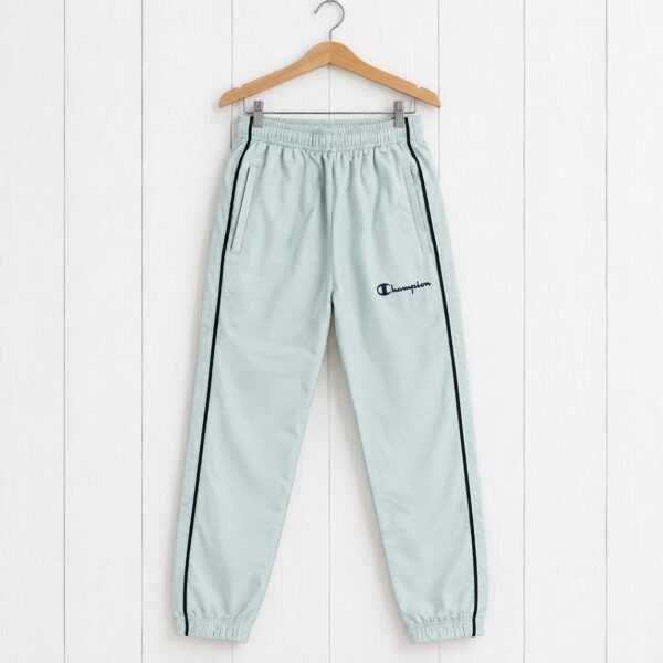 Kids' Quilted Jogger Trousers – Elastic Waist Sweatpants with Contrast Side Piping, Side Pockets & Cuffed Ankles (Multiple Colors)