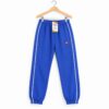 Kids' Quilted Jogger Trousers – Elastic Waist Sweatpants with Contrast Side Piping, Side Pockets & Cuffed Ankles (Multiple Colors)