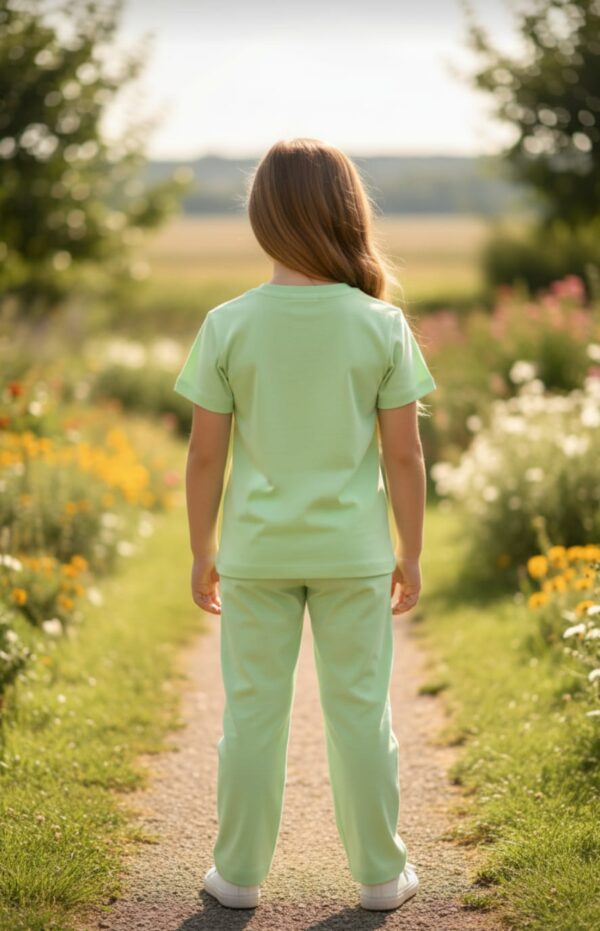 WhatsApp Image 2026-10-03 at 1.14.25 PM (1) Lime Green Butterfly & Floral Print 2-Piece Set